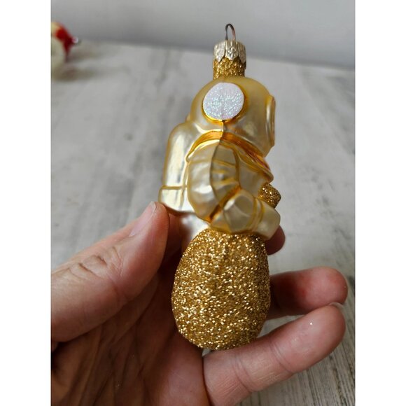 Patricia breen Gold astronaut diver ornament vintage Xmas tree - Picture 3 of 10